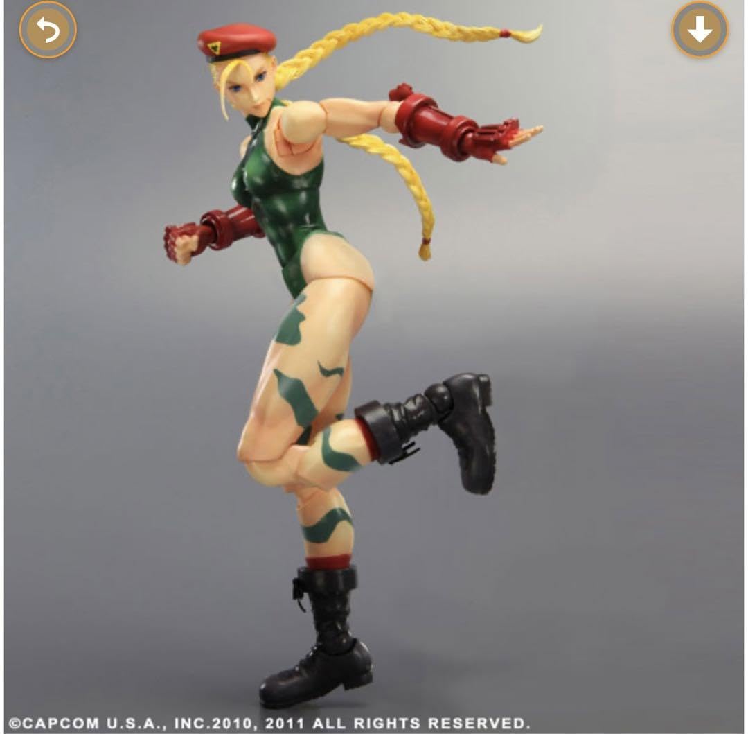 スーパーストリートファイター4 プレイアーツ改 Vol.2 キャミィ スーパーストリートファイター4 プレイアーツ改 Vol.2 キャミィ